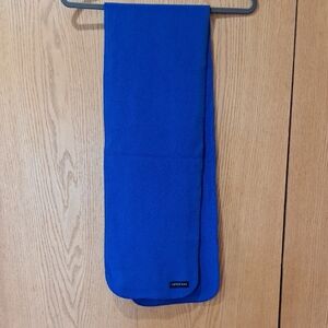 Lands' End Royal Blue Fleece Scarf